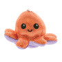 Reversible Plush Octopus Keychain