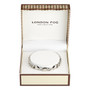 London Fog Men's Stainless Steel Bracelet with Box - Silver
