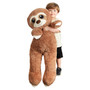 36 Inch Jumbo Plush Brown Sloth