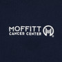 Moffitt Cancer Center Logoed Men's Quarter Zip Pullover - Navy and Gray - M