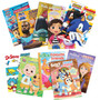 Coloring & Activity Book with Licensed Characters