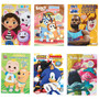 Coloring & Activity Book with Licensed Characters