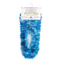 Fuzzy Footies Slipper Socks - Blue Green & Purple