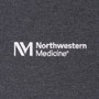 Northwestern Medicine Logoed Crew Sweatshirt - Dark Heather Gray - L