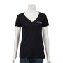 Northwestern Medicine Logoed Women's V-Neck T-Shirt - Black - M