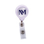 Northwestern Medicine Logoed Badge Reel Holder - White