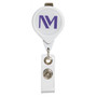 Northwestern Medicine Logoed Badge Reel Holder - White