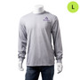 Wellstar Health Logoed Long-Sleeved Shirt - Heather Gray - L