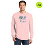 Wilmot Cancer Institute Long-Sleeved Shirt - Light Pink - 2X