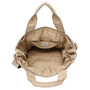 Nylon Satchel Crossbody with Coin Purse - Camel