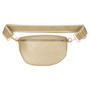 Crossbody Sling Bag with Guitar Strap - Gold Metallic