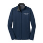 Texas Health Huguley Hospital Logoed Women's Full Zip Pullover - Blue/Gray - Small
