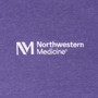 Northwestern Medicine Logoed Fleece Hoodie - Heathered Purple - 2X