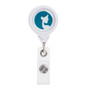Women and Infants Hospital Logoed Badge Reel Holder - White