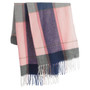 Color Block Fringed Scarf