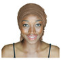 Slip-On Headcover - Mocha Brown Ruffle