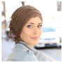 Slip-On Headcover - Mocha Brown Ruffle