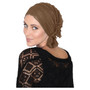 Slip-On Headcover - Mocha Brown Ruffle