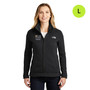 Strong Memorial Hospital NorthFace Ladies Sweater Fleece Jacket - Black - L