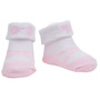 5-Piece Headband And Socks Set - Pink Flowers