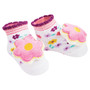 Plush Baby Blanket with Hat and Booties - Pink Cat