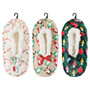 Women's Holiday Fuzzy Babba Slipper Socks