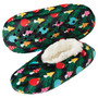 Women's Holiday Fuzzy Babba Slipper Socks