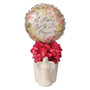 Inspirational Kelliloons Gift Set - Ceramic Planter with Angel Mints