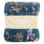 Etymology Luxury Velvet Throw Blanket