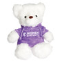 Women and Infants Hospital Logoed Plush Bear with Hoodie