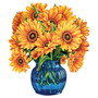 Fresh Cut Paper Flower Bouquet - Sunflowers