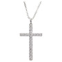 Amanda Blu Timeless Radiance Cross Necklace