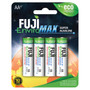 Fuji 4-Pack EnviroMax Batteries - Size AA