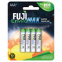 Fuji 4-Pack EnviroMax Batteries - Size AAA