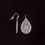Julia Harper Filigree Silver Drop Earrings