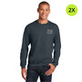 Golisano Children's Hospital Heavy Blend Crewneck Sweatshirt - Dark Heather - 2X