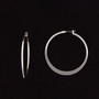 Julia Harper Silver Hoop Earrings
