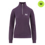 Northwestern Medicine Women's Cloud Fleece Quarter-Zip Pullover Sweatshirt - Eggplant - M