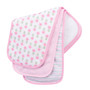 3-Piece Padded Baby Burp Cloths - Girl
