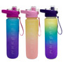 Motivational Water Bottle with Time Marker