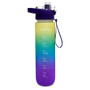 Motivational Water Bottle with Time Marker