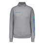 Brigham & Women's Hospital Women's Cloud Fleece Quarter-Zip Pullover - Heather Gray - XL