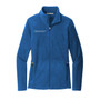 Brigham & Women's Hospital Women's Microfleece Jacket - Royal Blue - XL