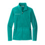 Brigham & Women's Hospital Women's Microfleece Jacket - Teal - M