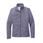 Brigham & Women's Hospital Women's Digi Stripe Fleece Jacket - Purple - S