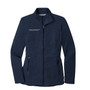 Brigham & Women's Hospital Women's Fleece Jacket - Navy Blue - M
