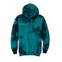 Brigham & Women's Hospital Tie-Dye Hoodie - Black Teal - 2X