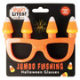 Spooky Lite Jumbo Flashing Halloween Glasses