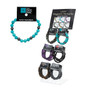 Lucky Magnetic Hematite Stretch Bracelet