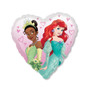 Disney Princesses Heart-Shaped Mylar Balloon